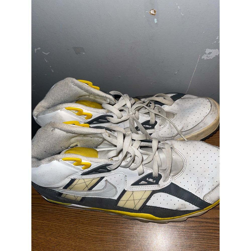 Nike Air Trainer SC High Graphite Lemon Men's Sneakers 302346-109 Size 13 - Picture 2 of 14